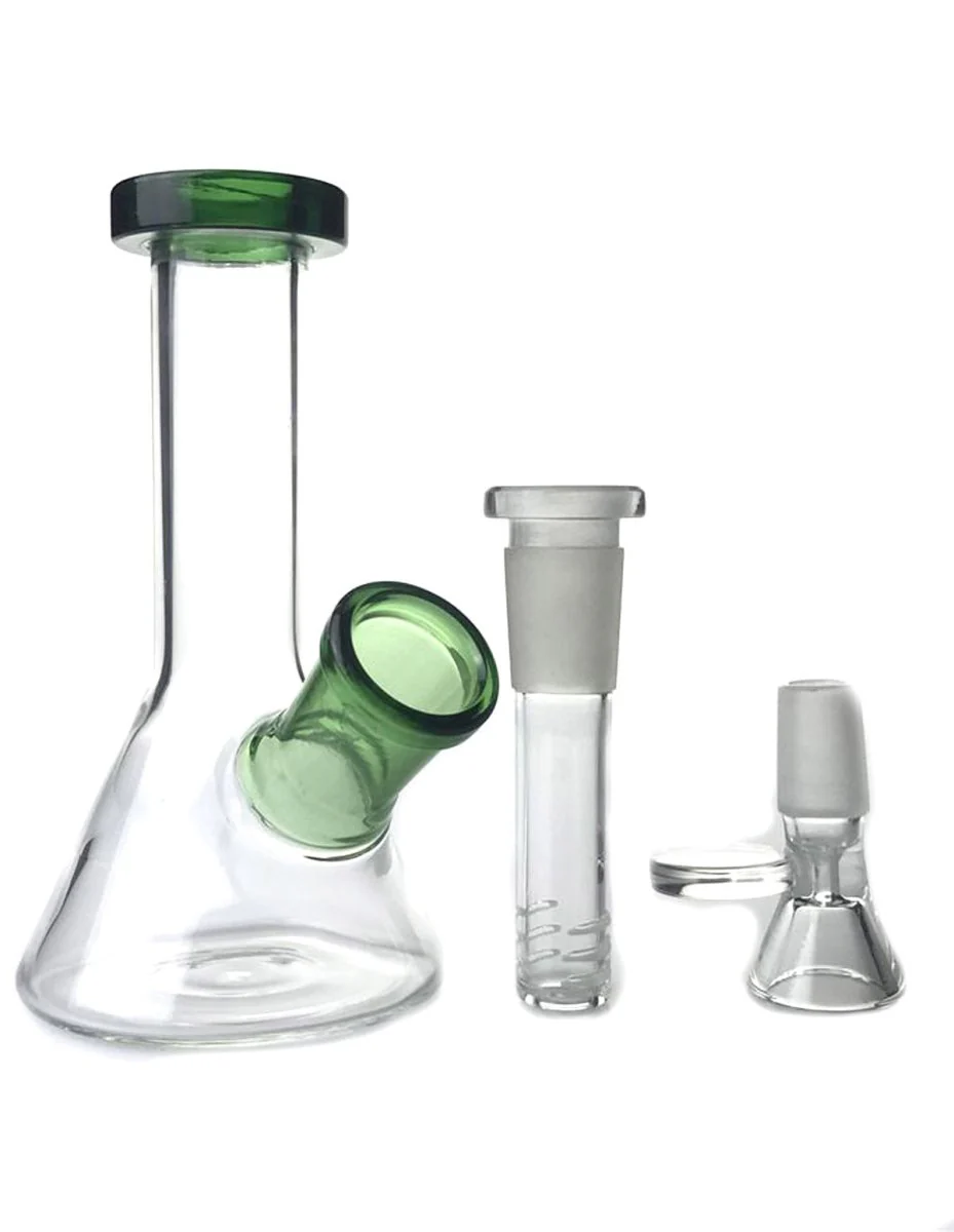 4.5" Mini  Glass Water Pipe Bong - Image 3